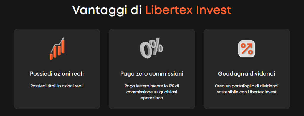 libertex azioni senza commissioni