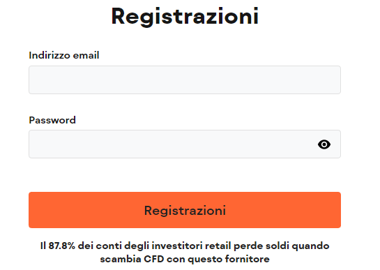 Libertex registrazione