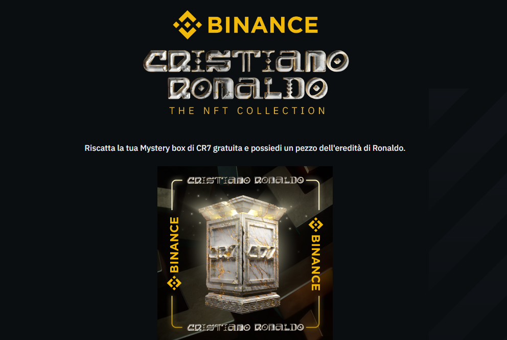 ronaldo binance