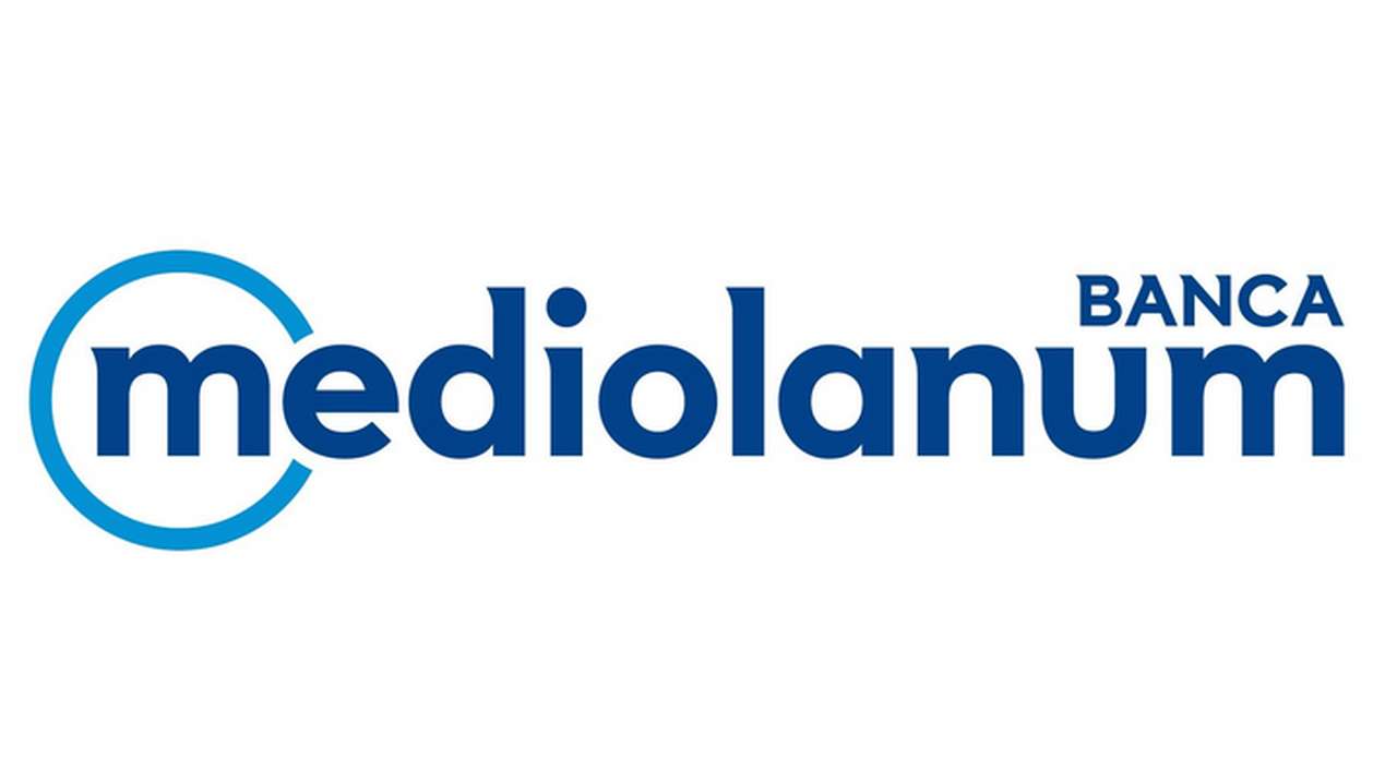 scritta e logo di banca Mediolanum