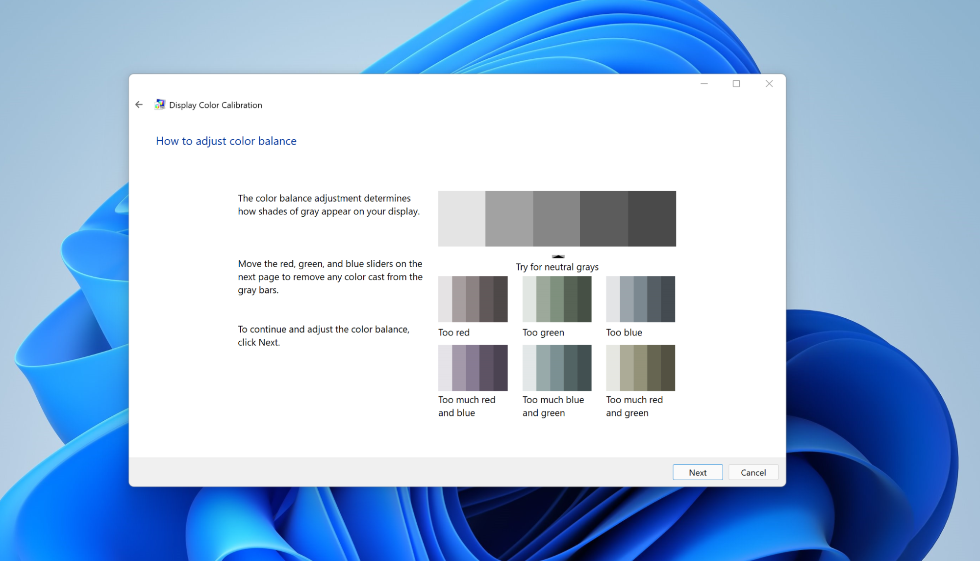 Come personalizzare i colori del Monitor in Windows 11