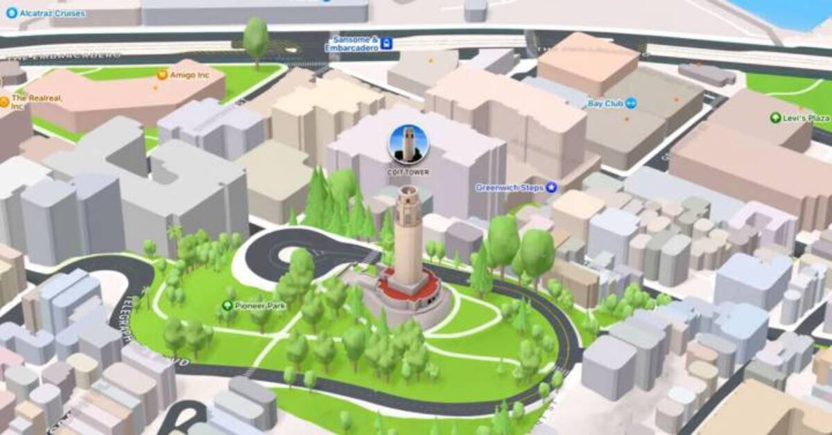 Guida alle mappe 3D su iOS
