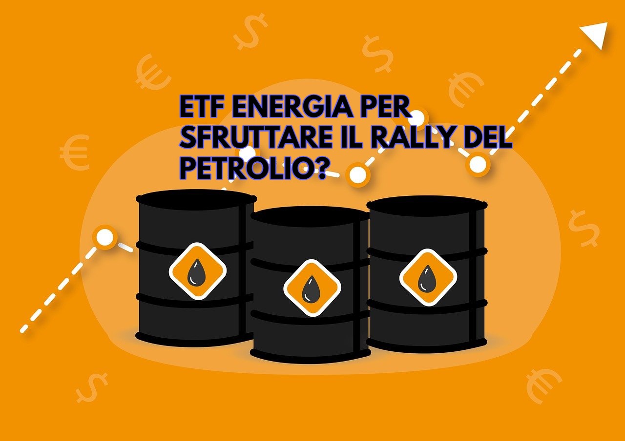 barili di petrolio e grafico al rialzo