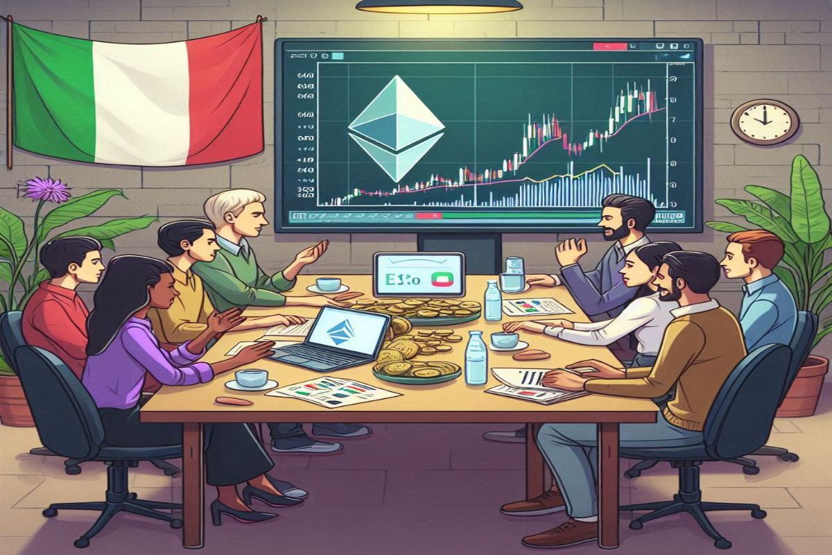 investitori di ether attorno a un tavolo
