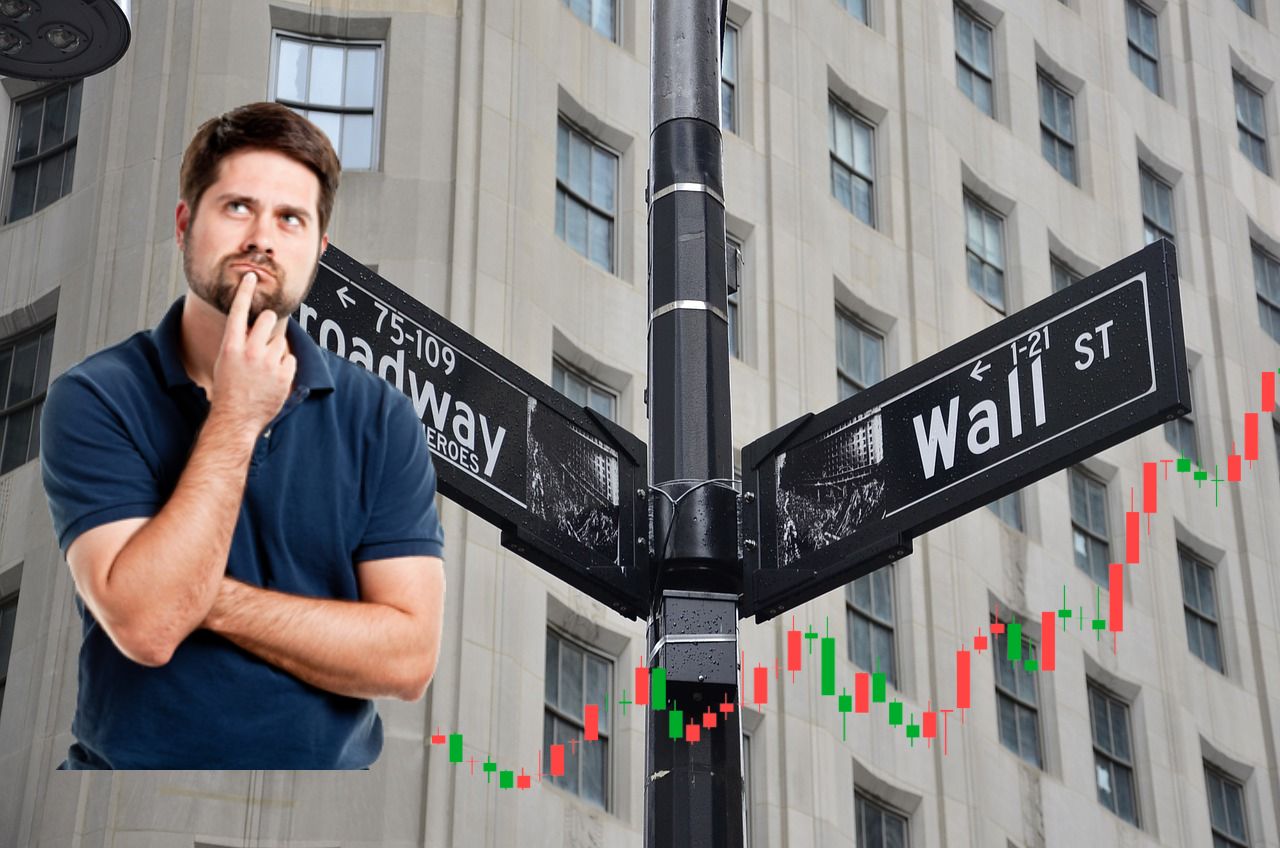 indicazioni per Wall Street e trader che pensa