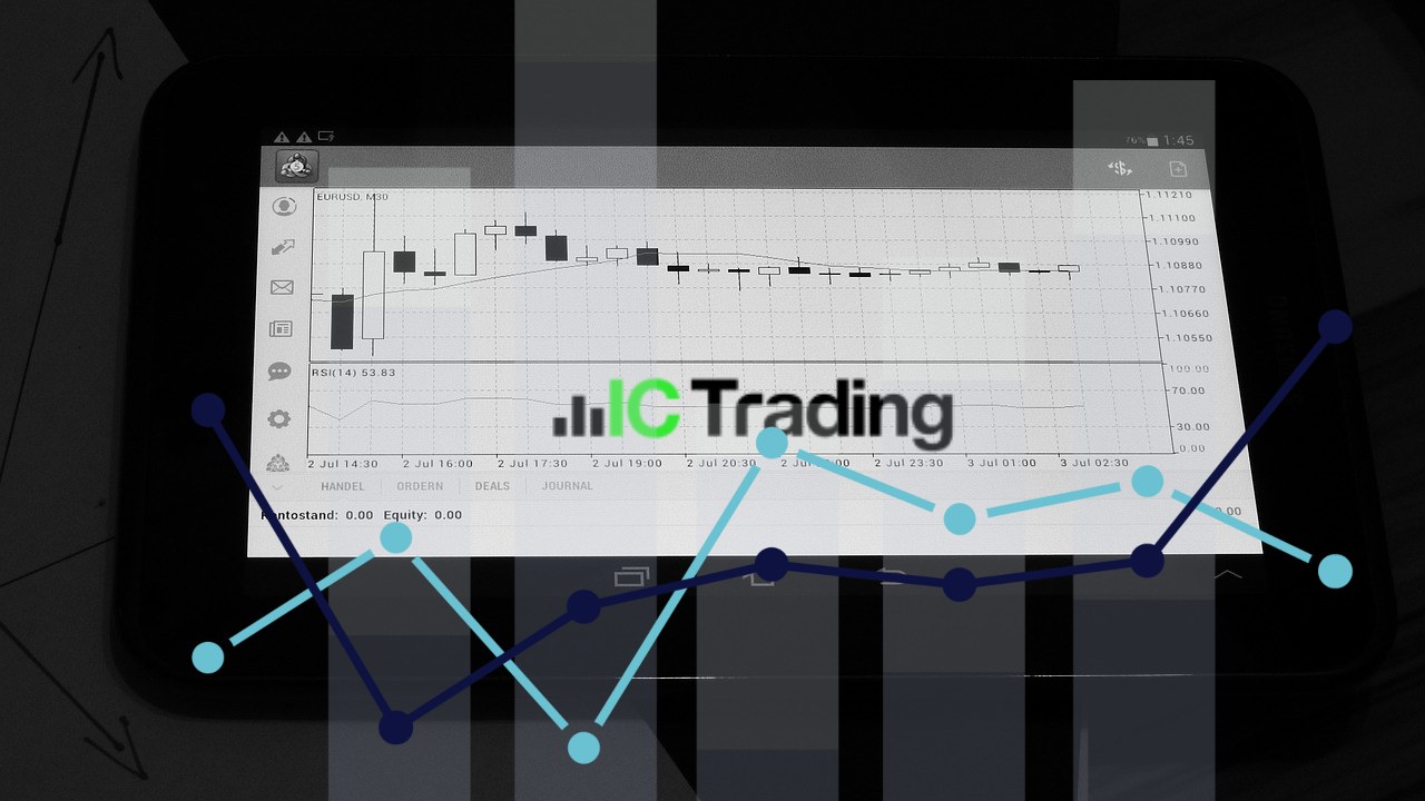 logo di IC Trading su piattaforma generica