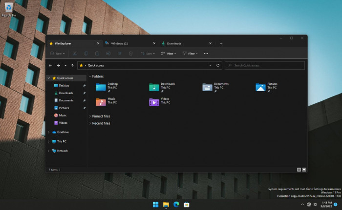 Windows 11: Arrivano le tab Esplora