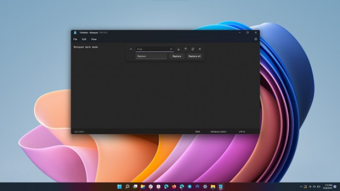 Blocco Note di Windows: Come attivare il Tema Scuro